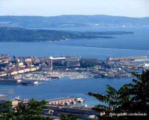 Panorama sulla città di Trieste