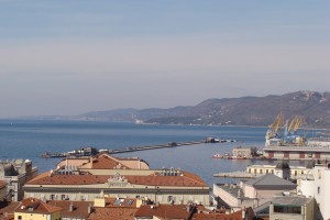 panorama su Trieste